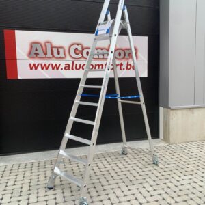 Professionele trapladder met wielen